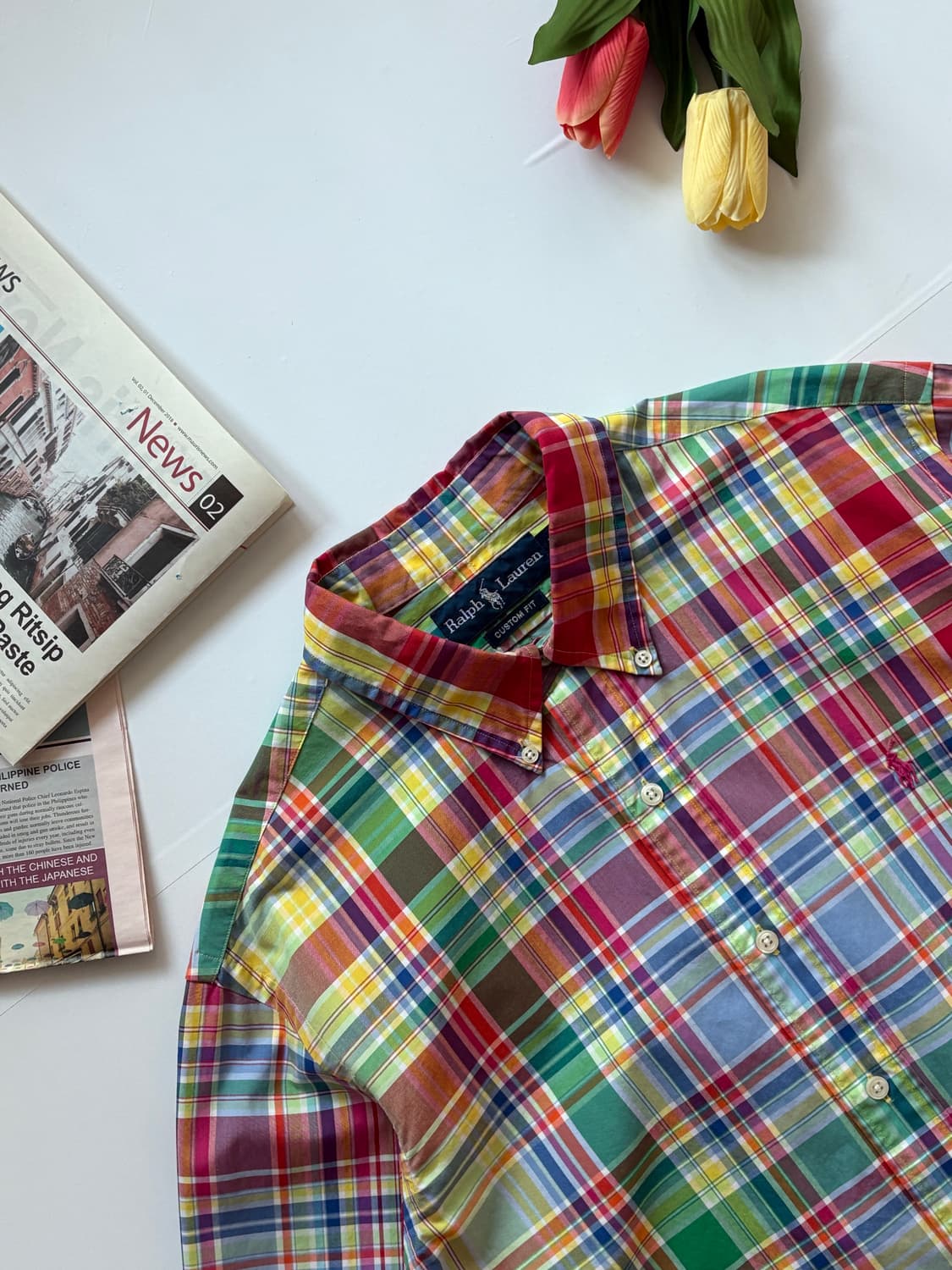 Polo 폴로랄프로렌 멀티 체크 셔츠 상품이미지3
