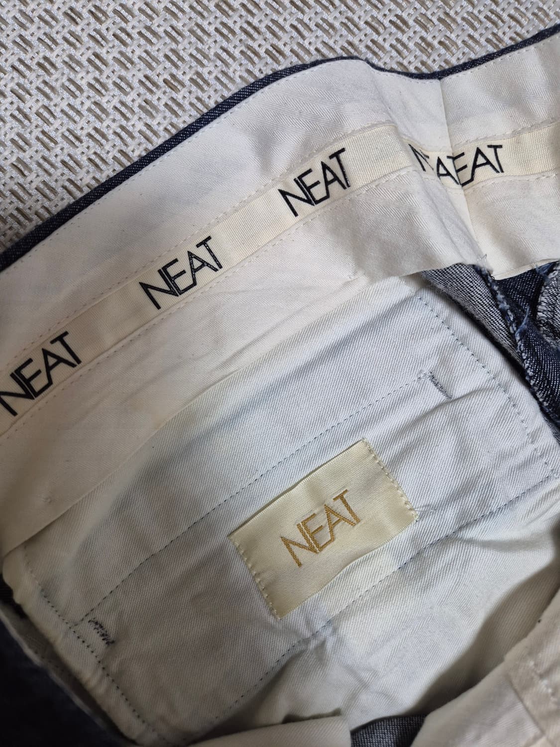 니트서울 NEAT 6oz 데님 트라우져 50 팬츠  상품이미지8