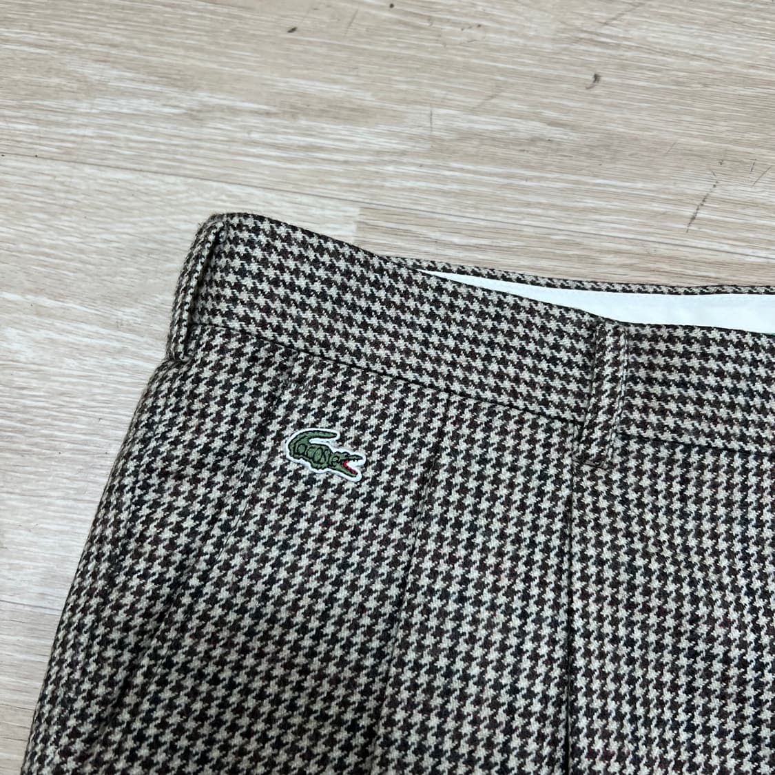 라코스테 하운드투스 패턴 코튼팬츠 [하운드투스 체크] 36 상품이미지4
