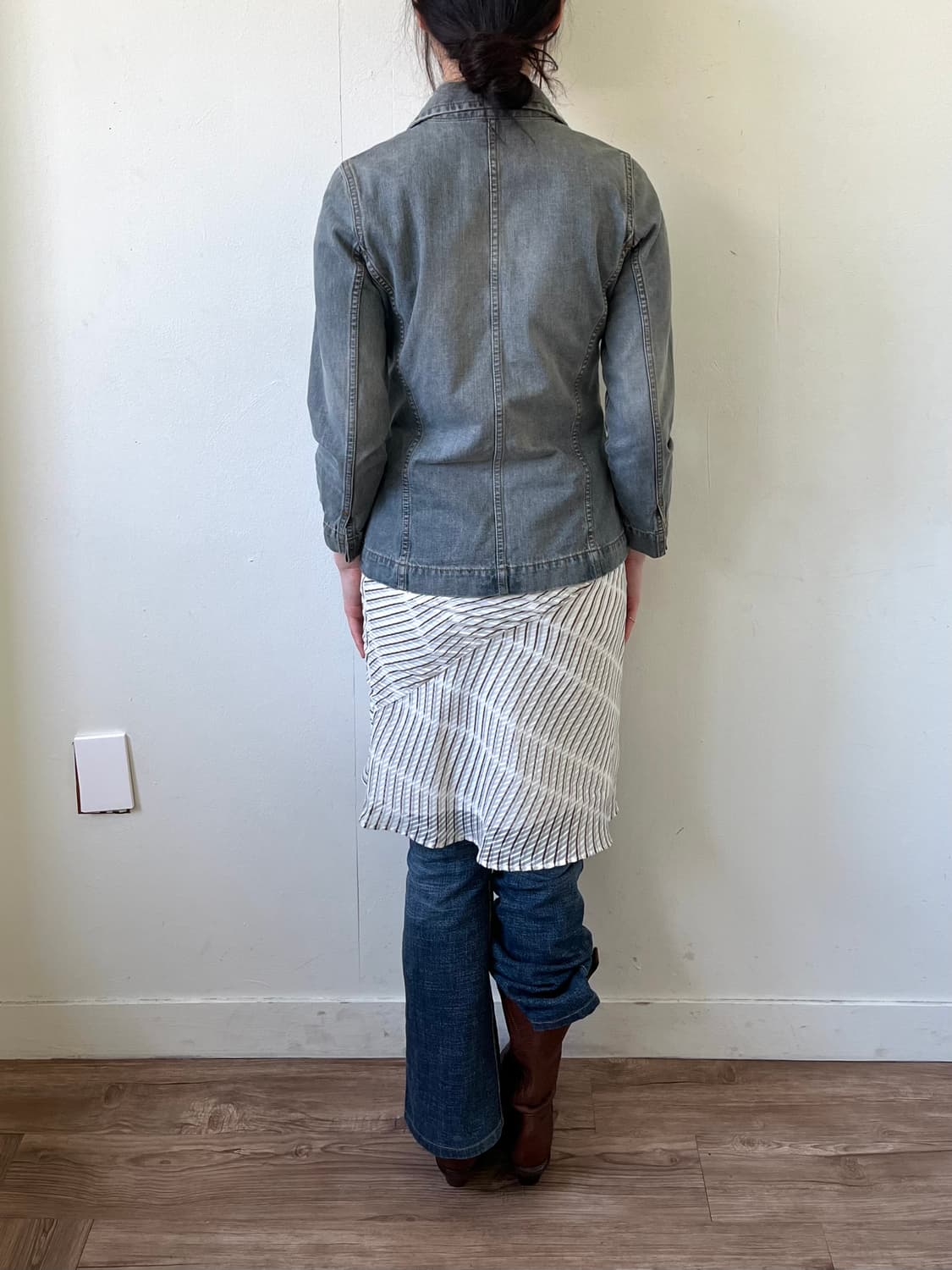 LOIS 에이징 데님 자켓 상품이미지10