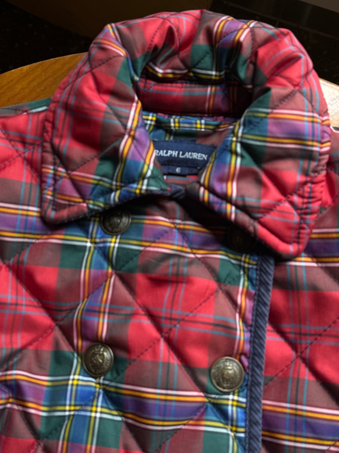 폴로키즈레드체크자켓 상품이미지4