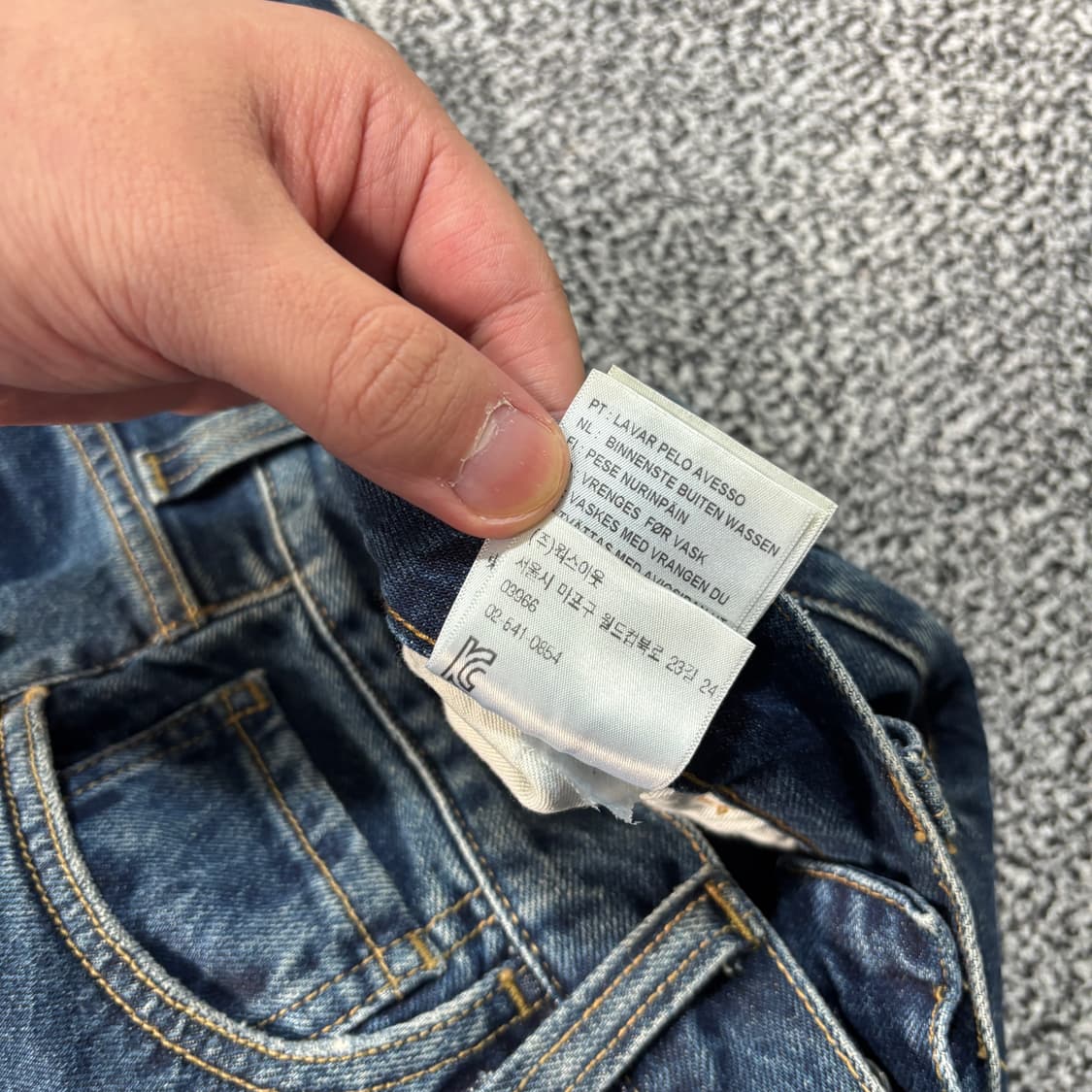 칼하트 WIP 랜든 데님 팬츠 (28) 상품이미지6