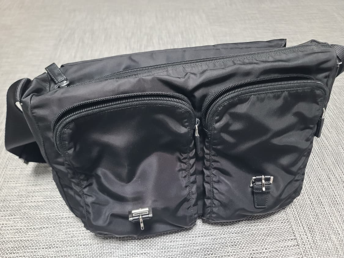 프라다 리나일론 사피아노 메신저백 크로스백 1bd738 투포켓백 상품이미지3