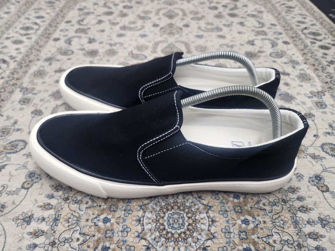 (새상품) 슈펜 NAVY  블랙 스니커즈 슬립온 280mm 상품이미지3