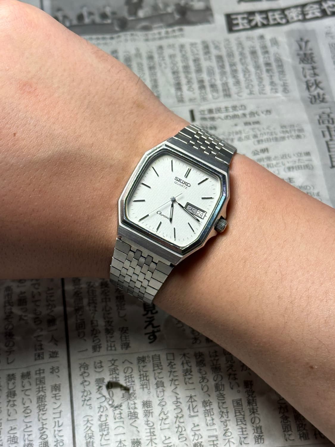 SEIKO quartz chronos 상품이미지5