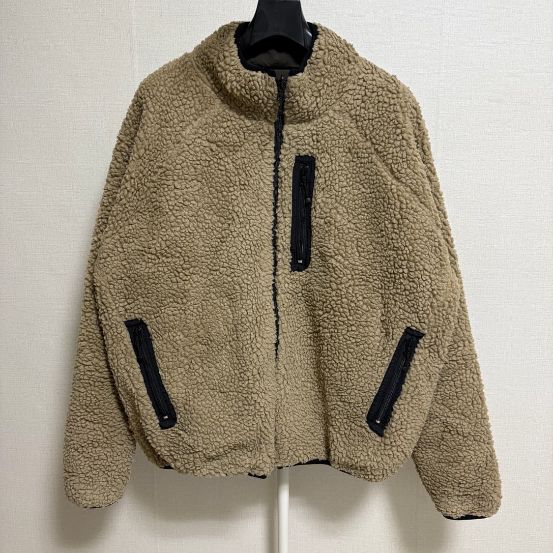 프릭스스토어 리버시블 플리스 점퍼 / 베이지, L 상품이미지1