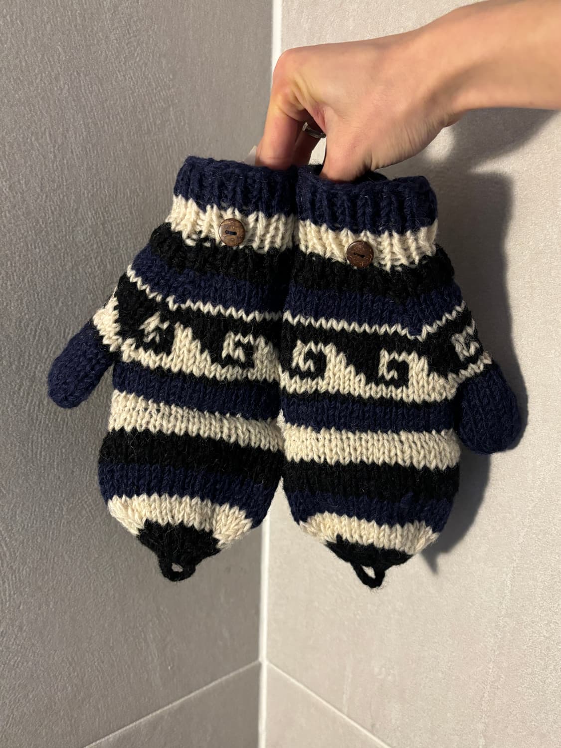 Hideaway 투웨이 니트 장갑 상품이미지7