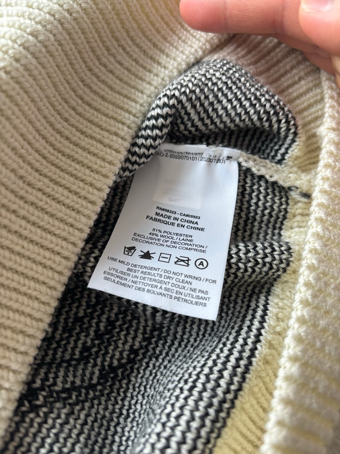 나이키 x 스투시 NRG 롱슬리브 니트 스웨터 파슬 (DR2893-238 상품이미지6