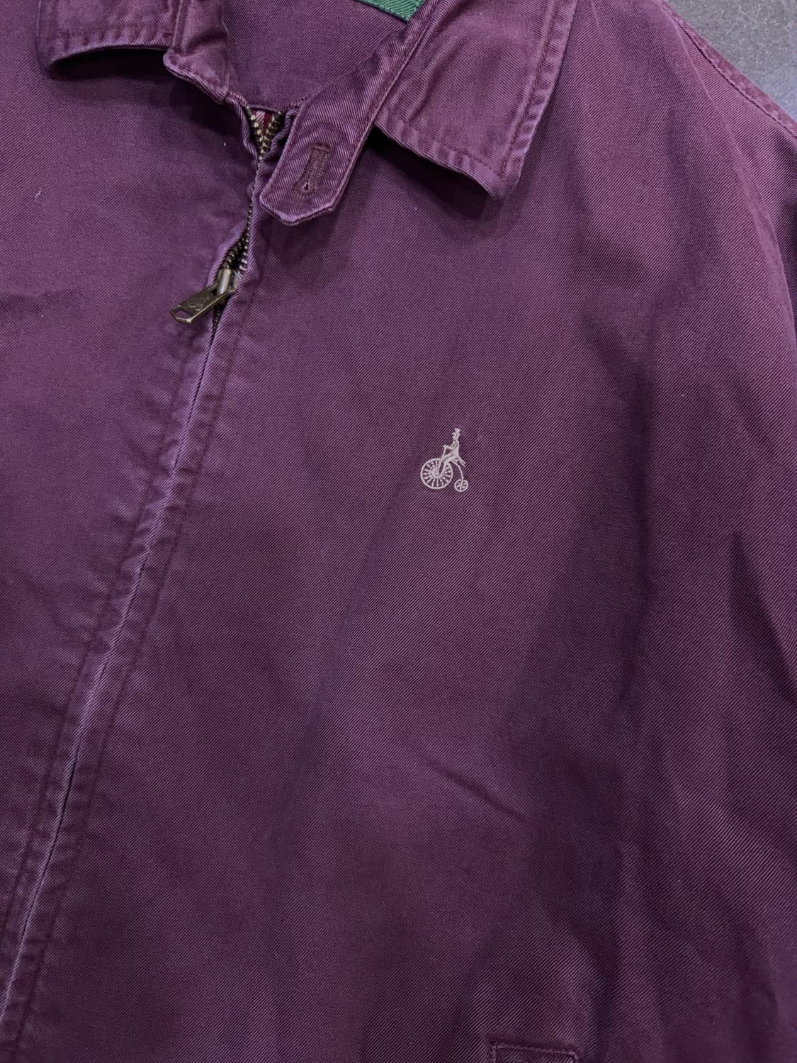 빈폴 클래식 헤링턴 자켓 버건디 스윙탑 90 상품이미지4