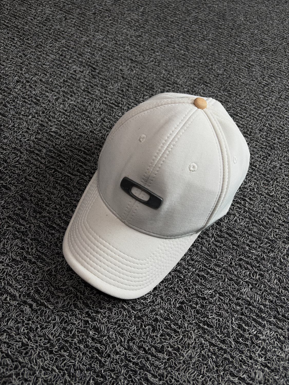 오클리 아이콘 로고 화이트 볼캡 3931 상품이미지1