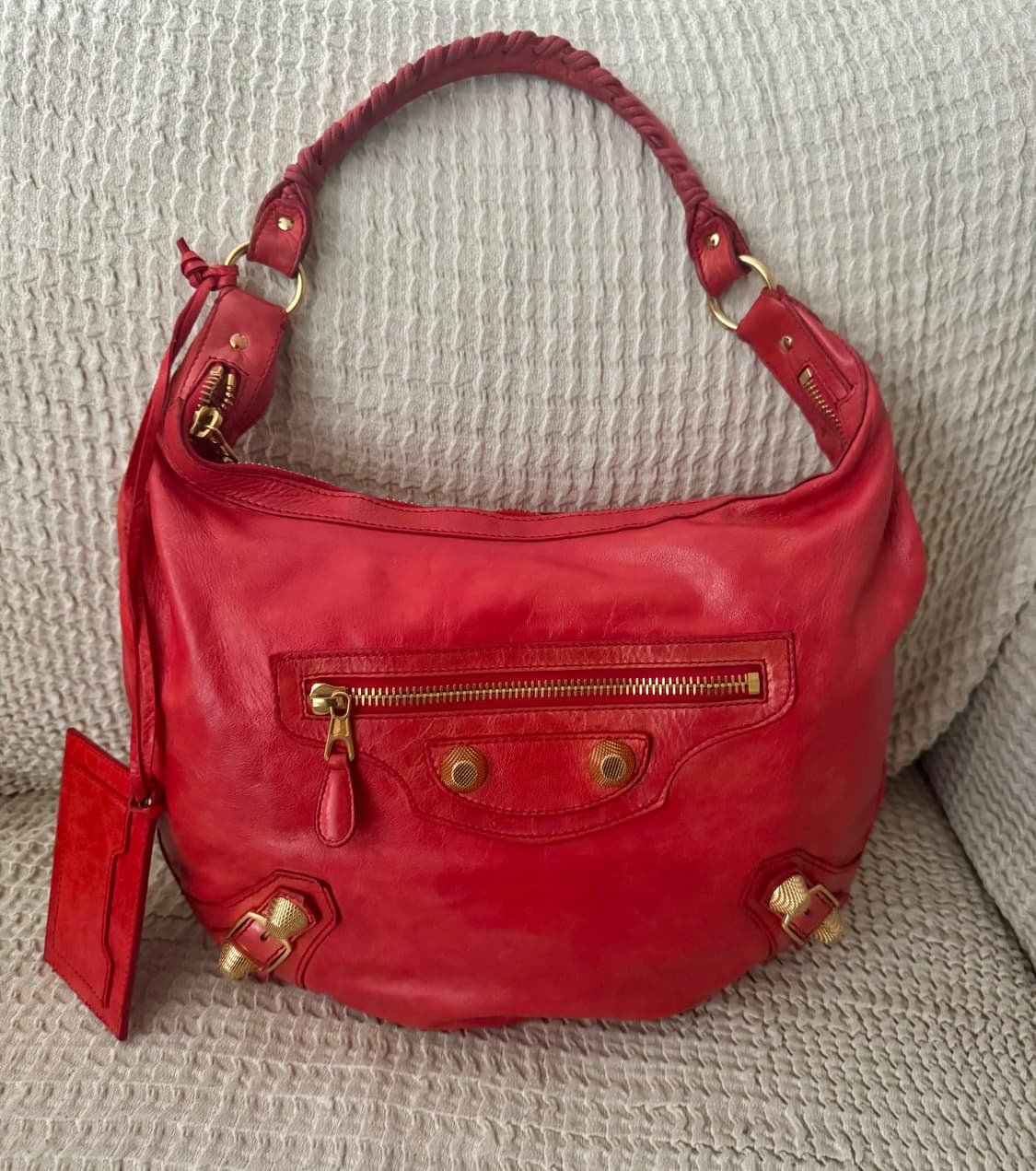 발렌시아가 자이언트 모터백 시티 호보백 숄더백 상품이미지1