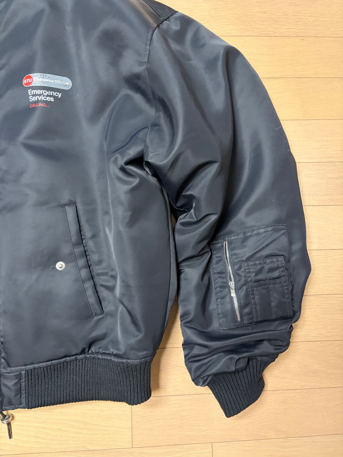 Stu 붐버 자켓 L 상품이미지3