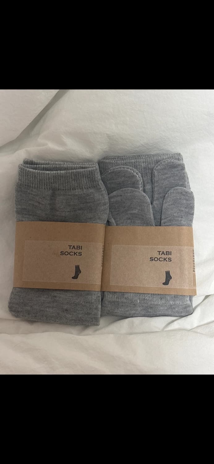 양말 그레이 2 켤레 (마르지엘라 신발용) 상품이미지1