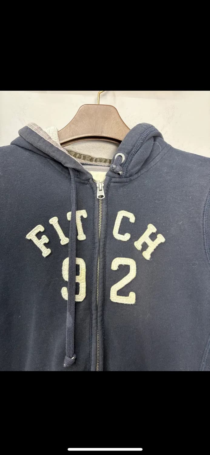 아베크롬비 스펠아웃 로고 후드집업 H1914 상품이미지3