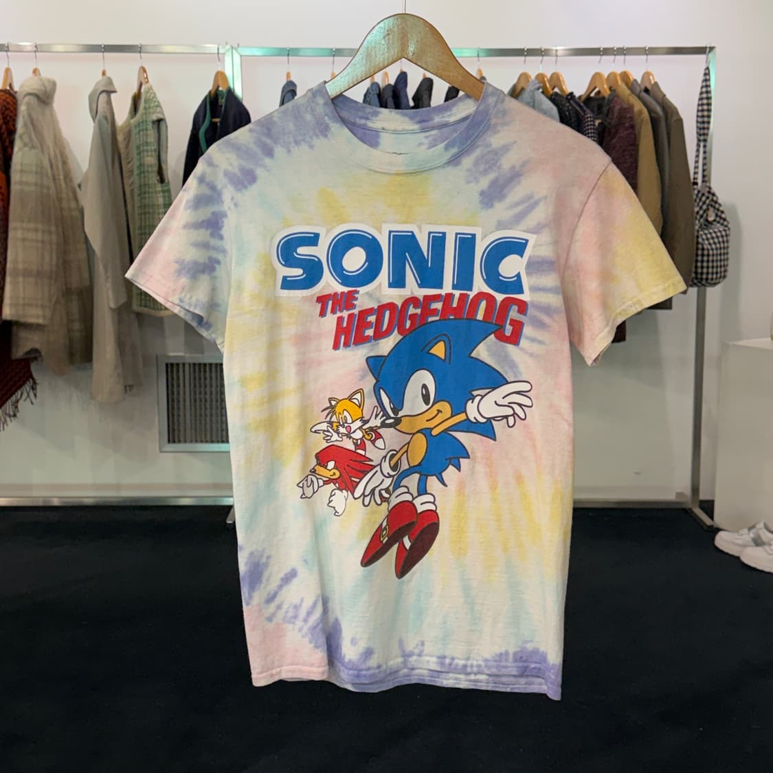 [S] SEGA 소닉 타이다이 반팔티셔츠 상품이미지1