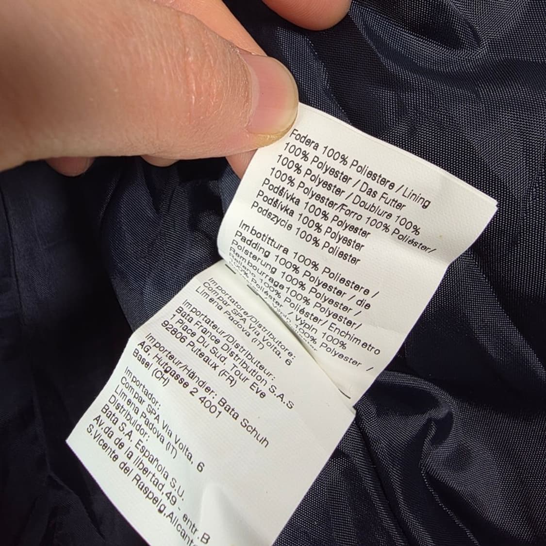 BATA 이태리 램스킨 하이넥 레더 자켓 S 상품이미지8