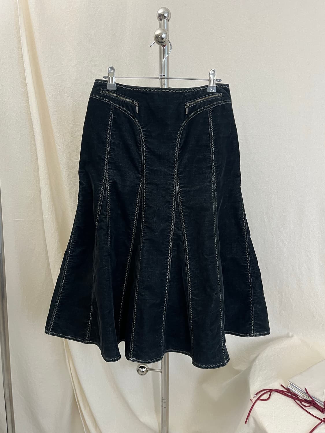 Hiroko Bis Essential Stitch Skirt 상품이미지3