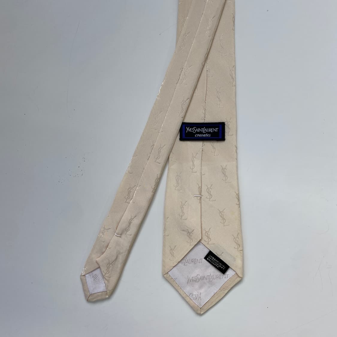 YSL 입생로랑 명품 정품 모노그램 넥타이 상품이미지3