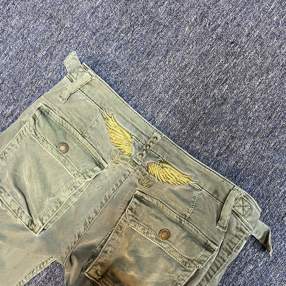 Y2k 로빈슨진 카고 바지 24 상품이미지6