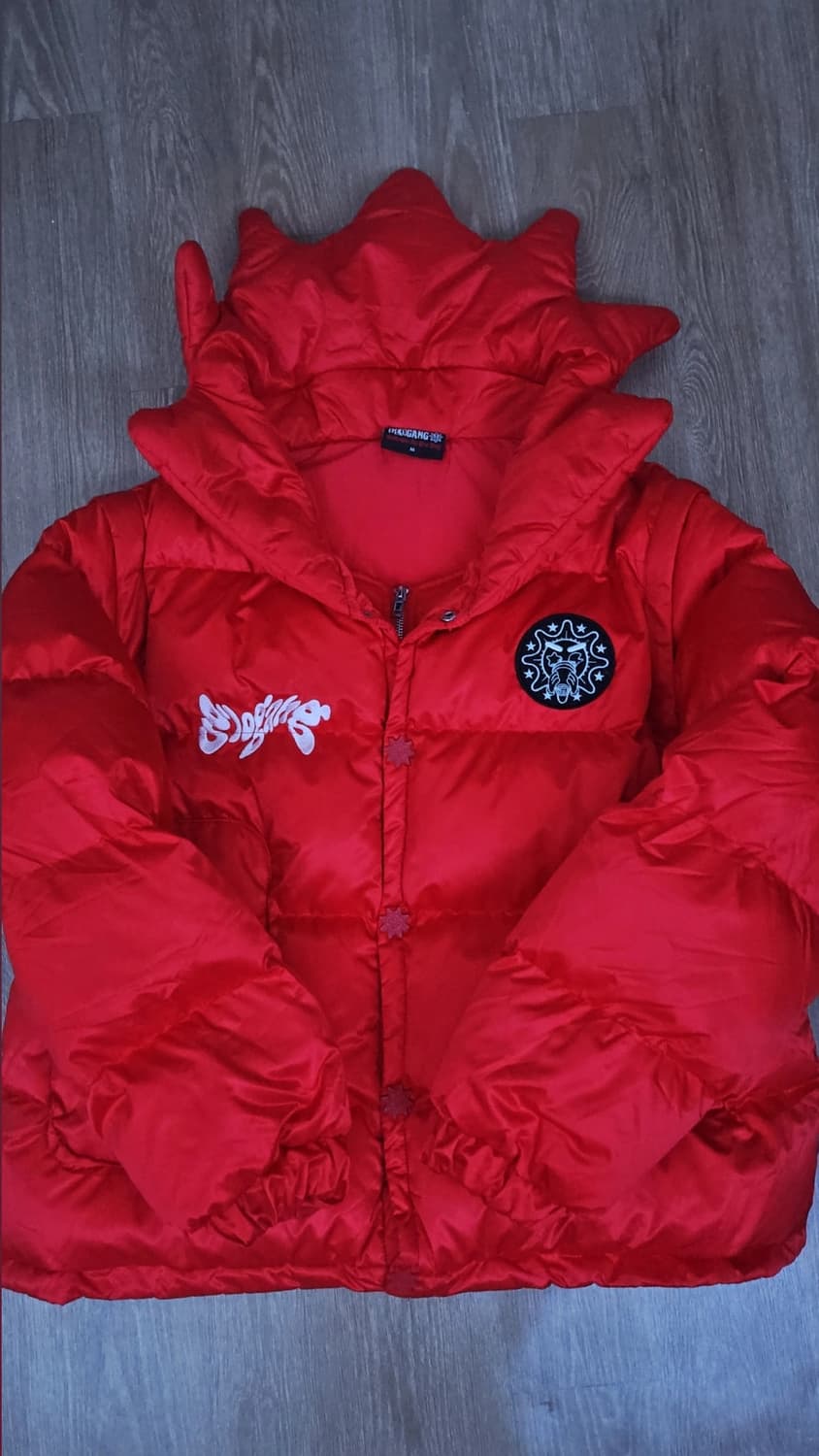 글로갱 패딩 레드 상품이미지1
