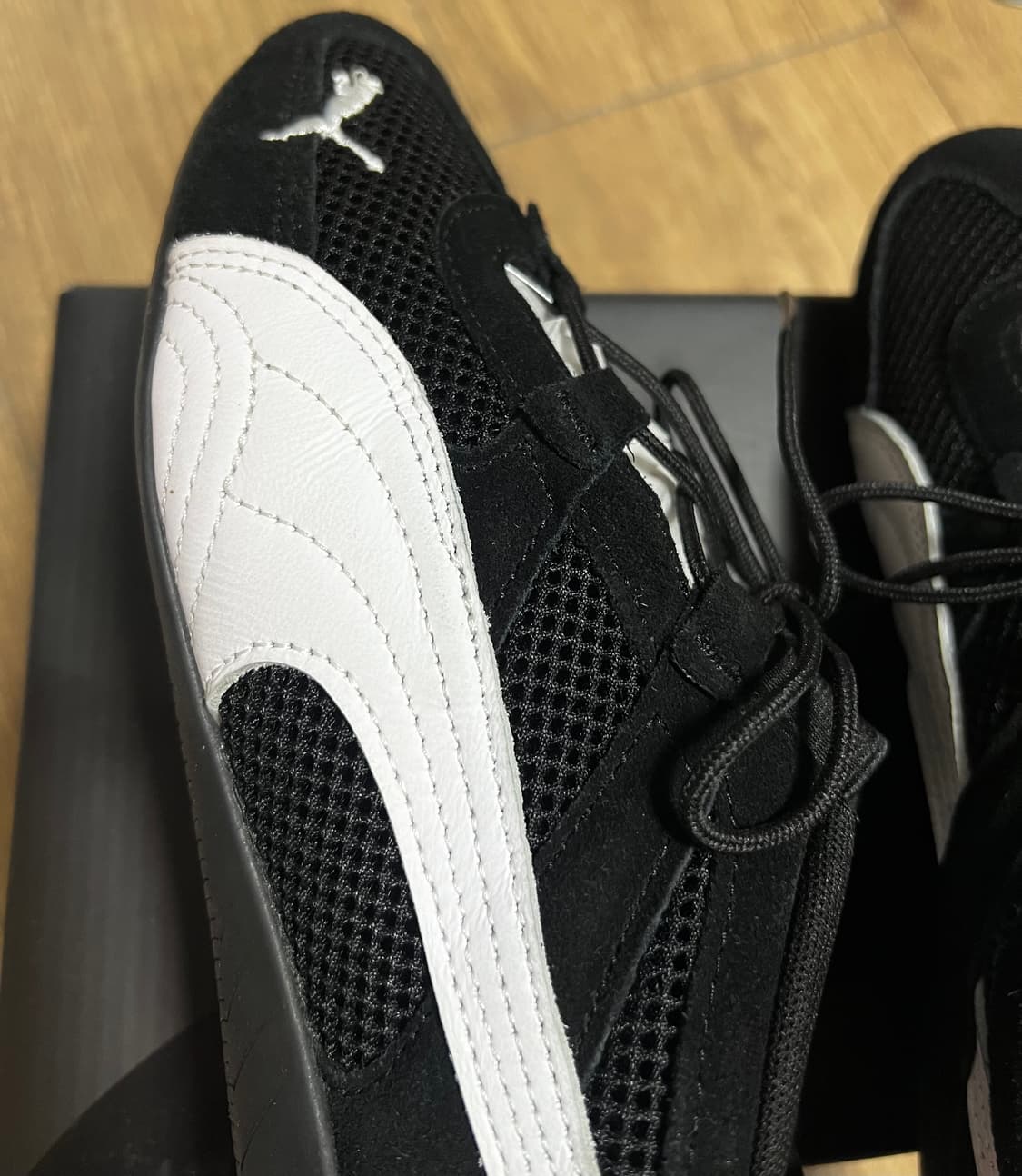 푸마 스피드캣 고 우먼스 - 블랙:화이트 245 상품이미지4