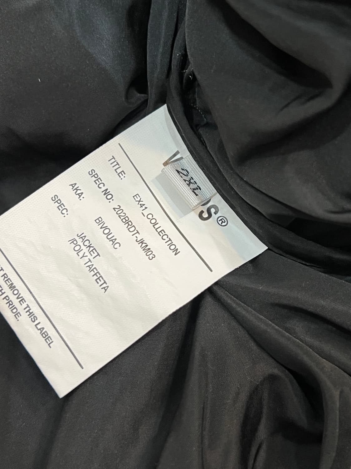 더블탭스 20AW 비부악 2XL 상품이미지7