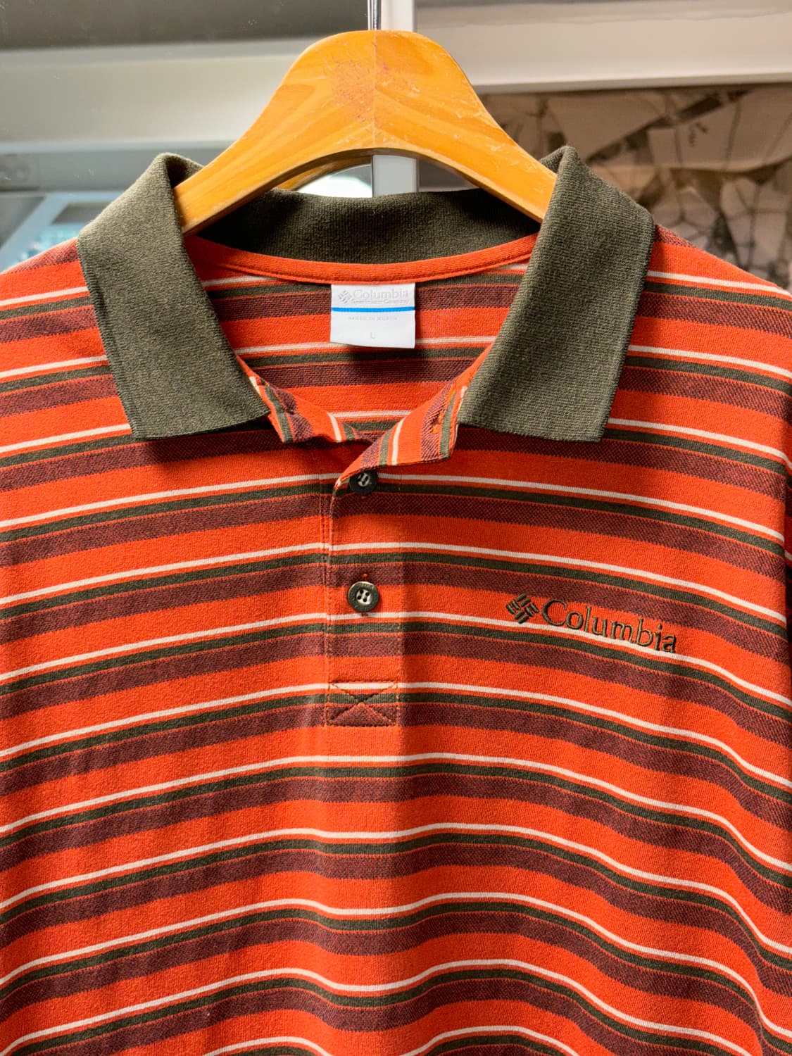 컬럼비아 스트라이프 폴로셔츠 상품이미지3