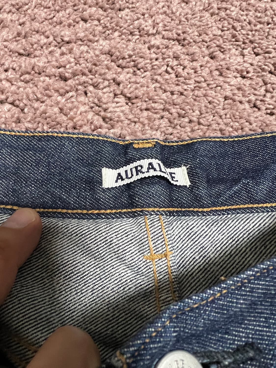 오라리 데님 팬츠 상품이미지2