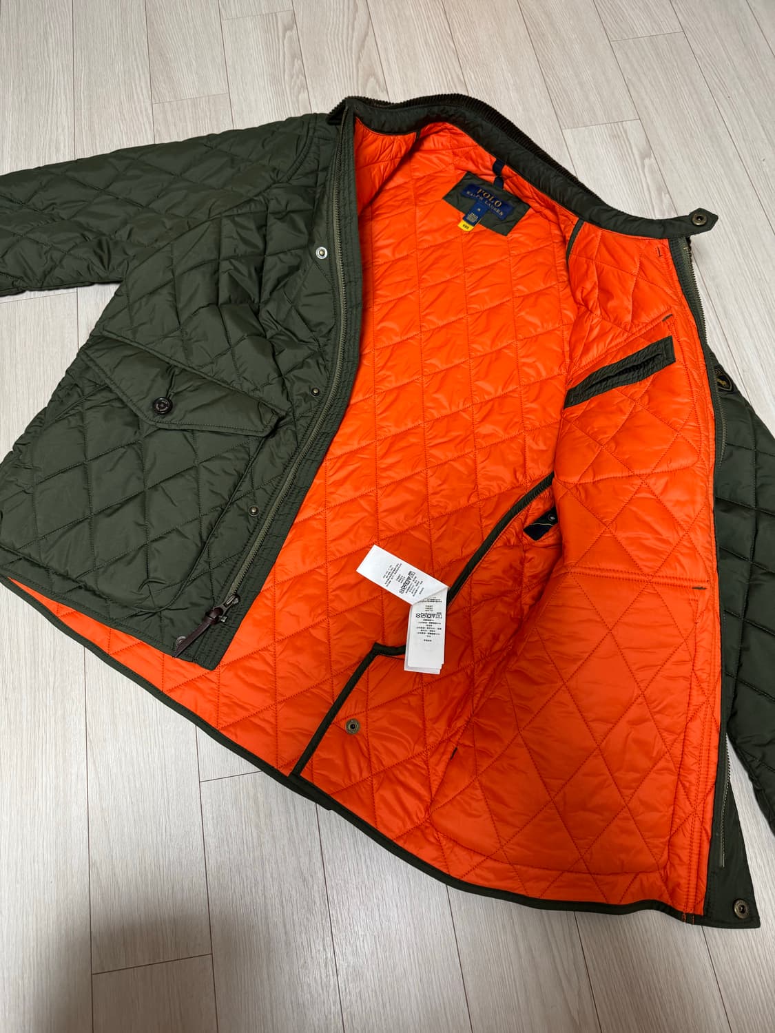 폴로 랄프로렌 맨 비트온 퀼트 자켓 퀼팅 코듀로이 710884459001 상품이미지4