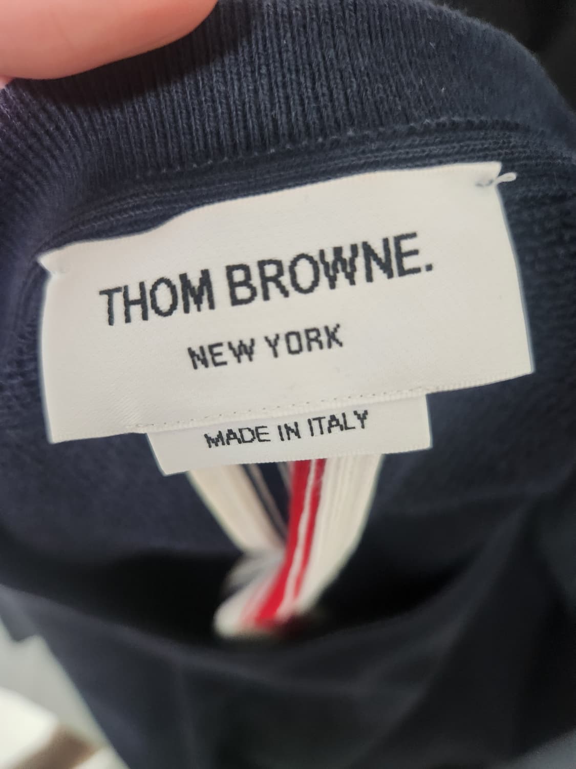 톰브라운 백사선 맨투맨 4 상품이미지9