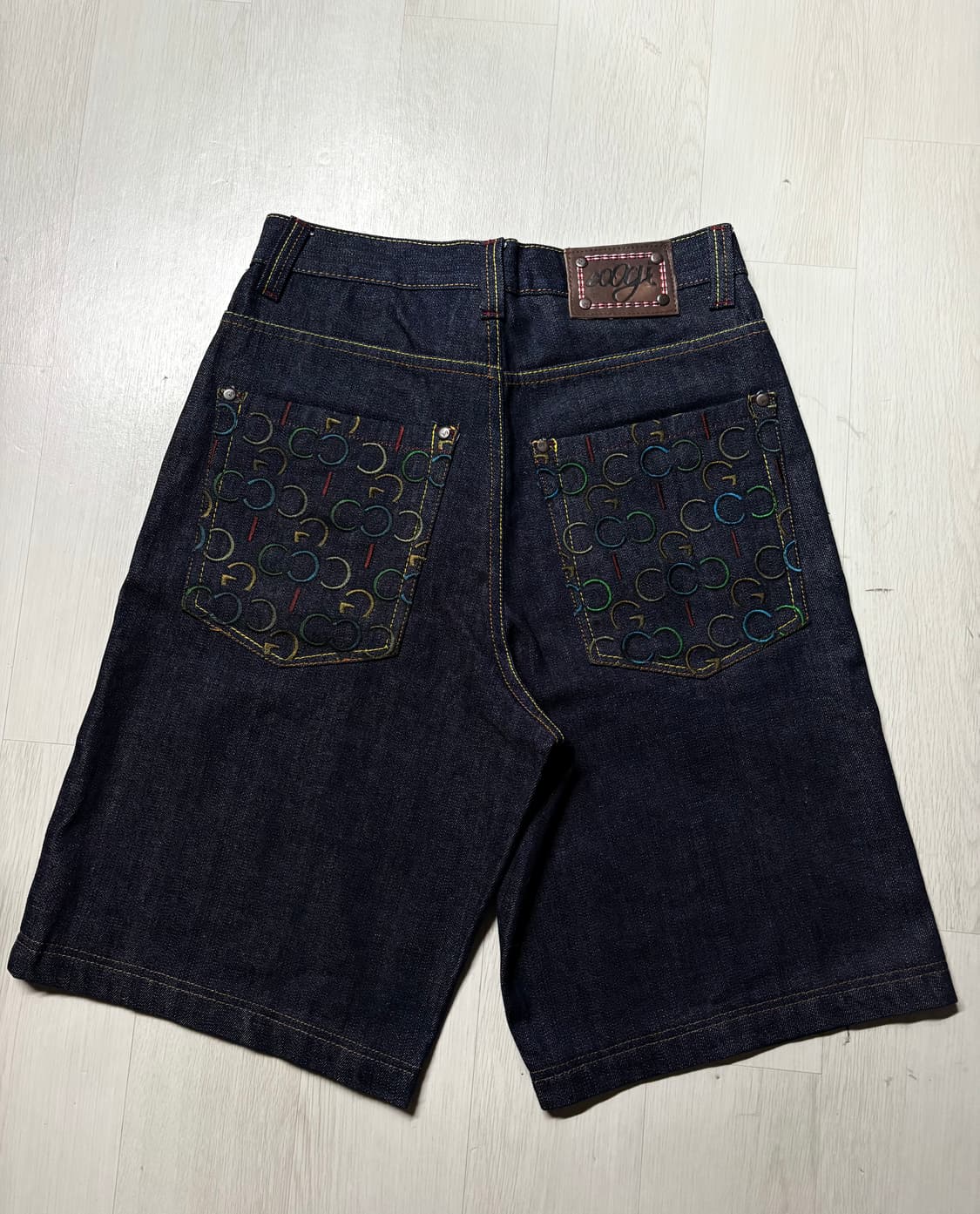 BAPE × COOGI 데님 쇼츠 상품이미지2