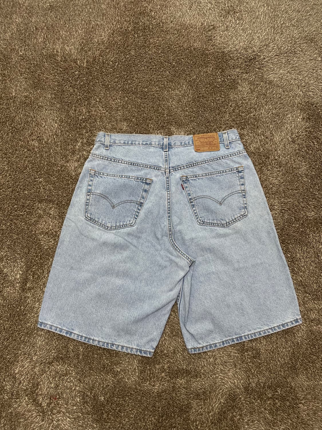 90s vintage USA levis 560 shorts jorts 상품이미지4