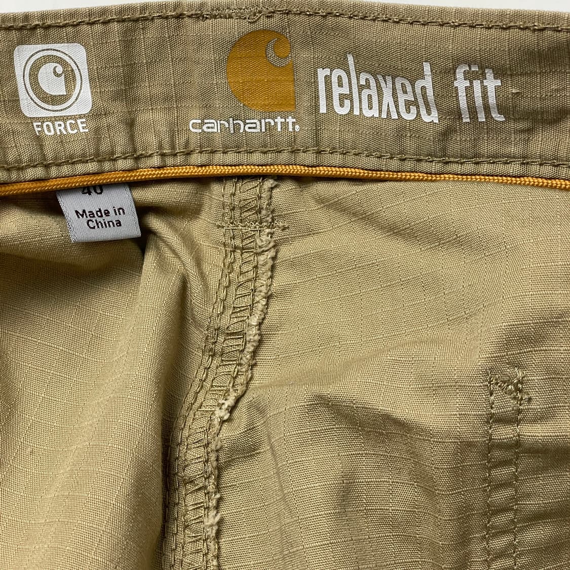 [택포] 칼하트 릴렉스핏 카펜터 쇼츠 반바지 40 상품이미지5