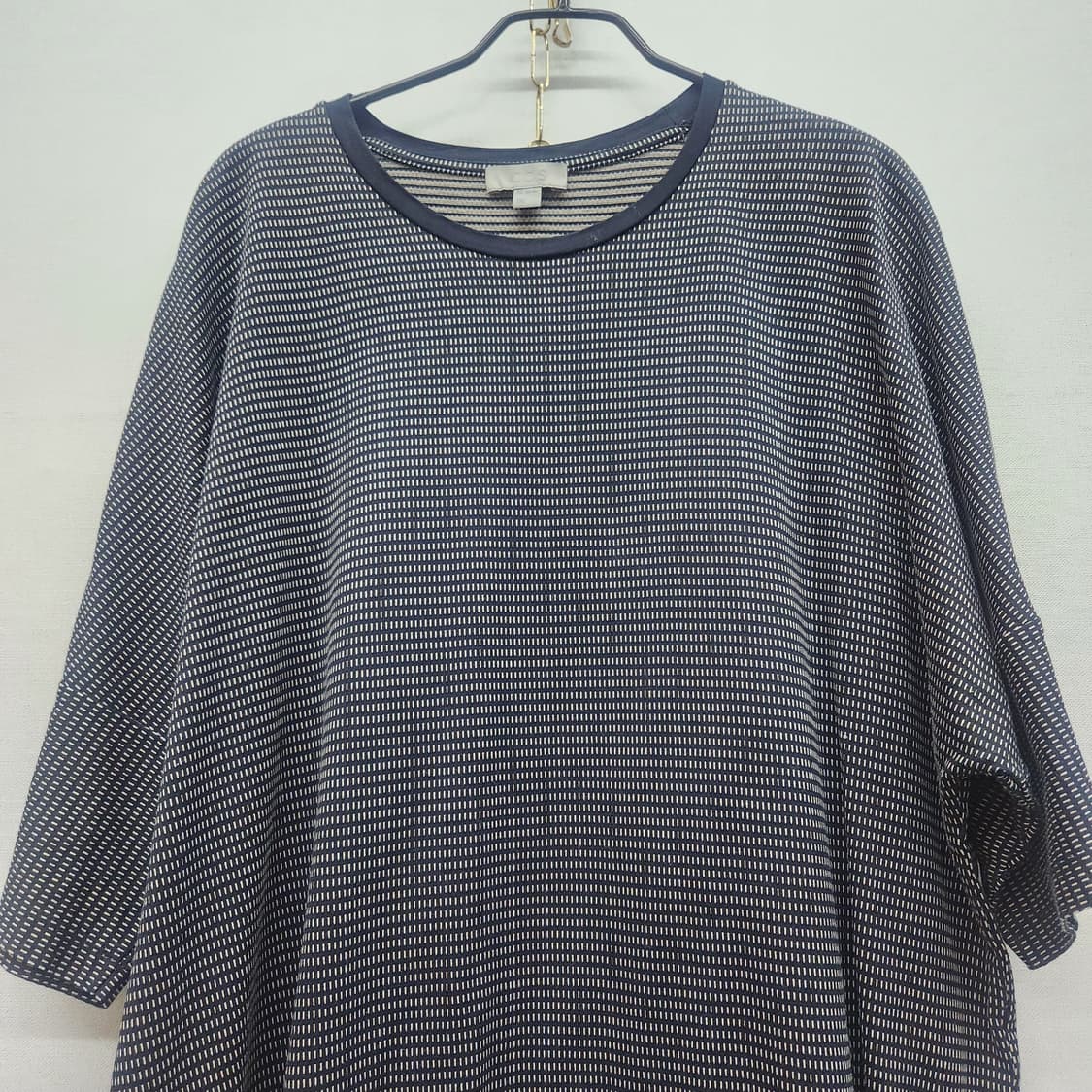 COS 코스 패턴 디테일 오버핏 반팔티 L(2XL) 상품이미지2