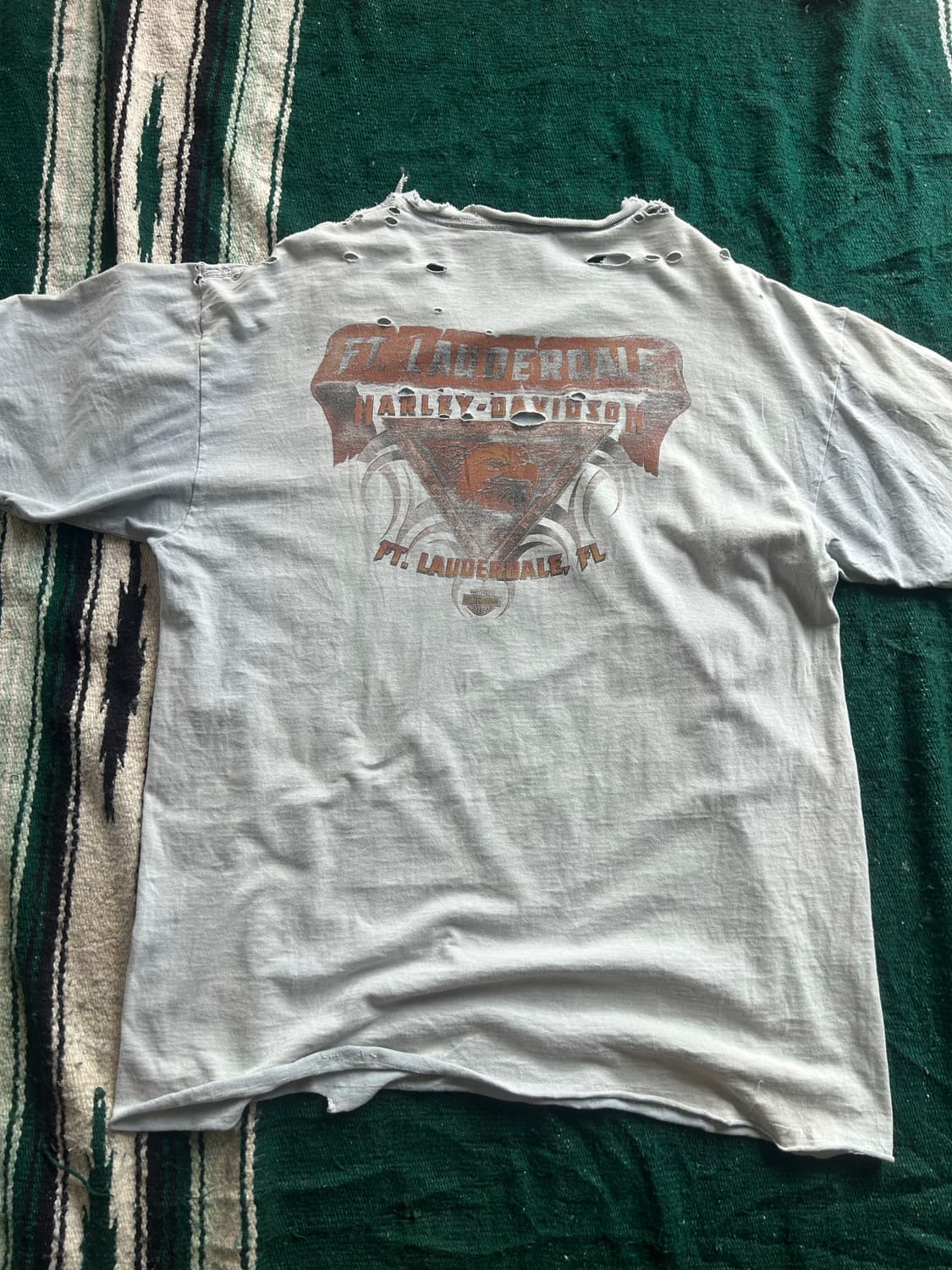 00’s Harley davidson destroyed Tee 상품이미지6