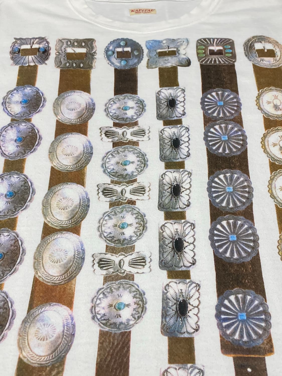 캐피탈(Kapital) 콘초 벨트 그래픽 티셔츠 상품이미지6