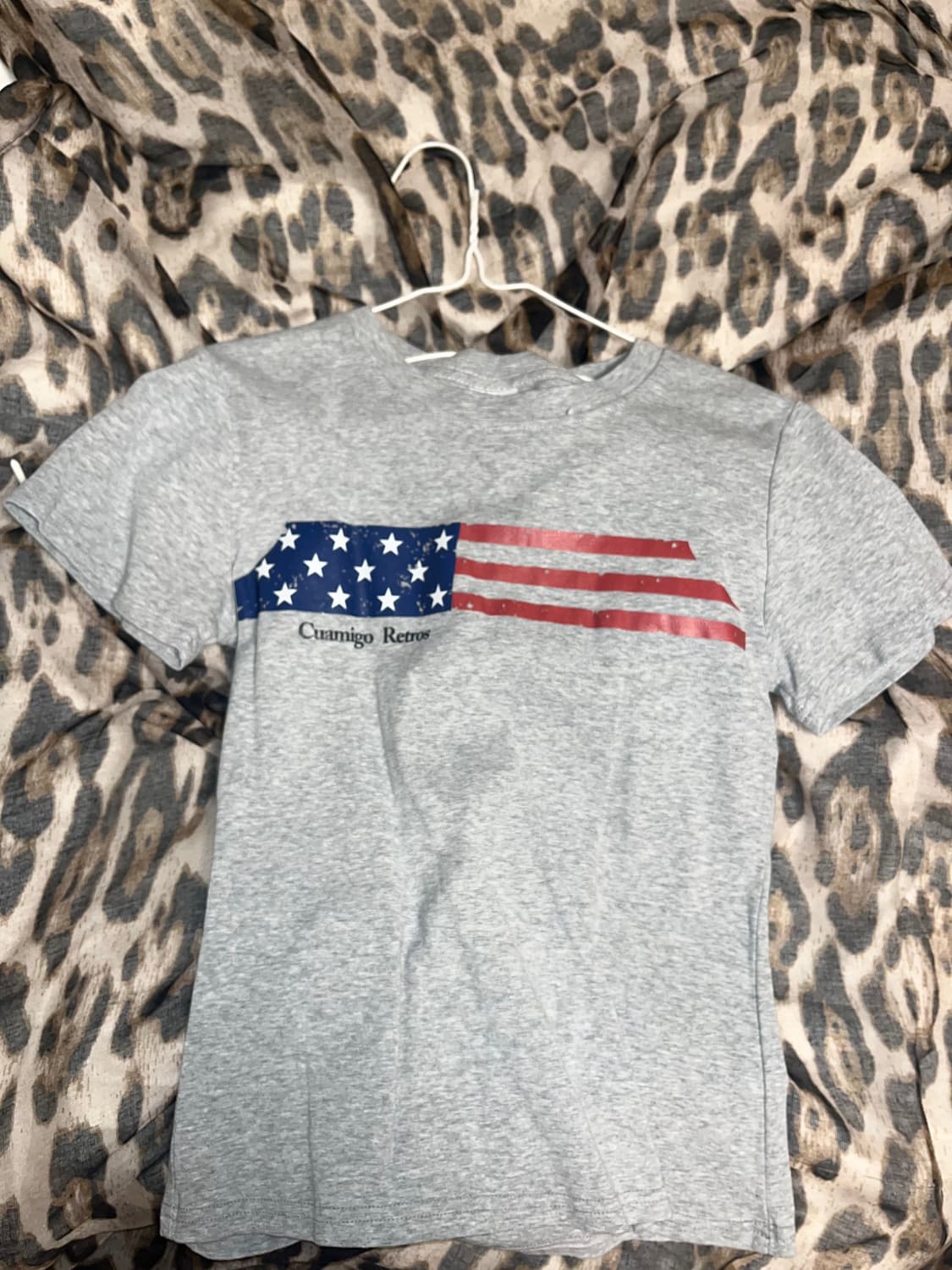 빈티지 성조기 반팔 상품이미지1