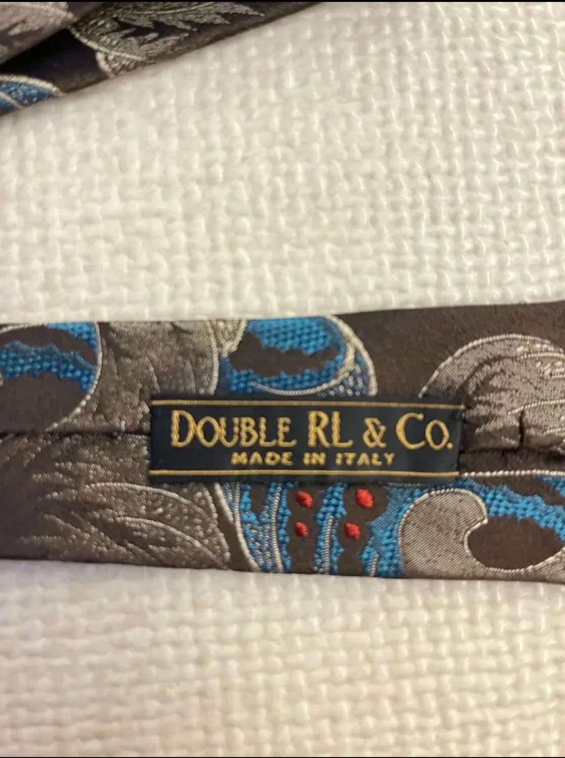 RRL MADE IN ITALY HAND MADE SILK NECKTIE 상품이미지4