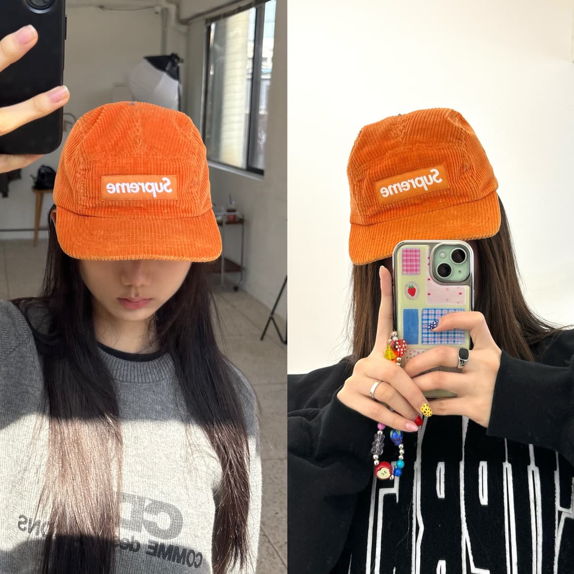 Supreme 코듀로이 캠프캡 상품이미지4