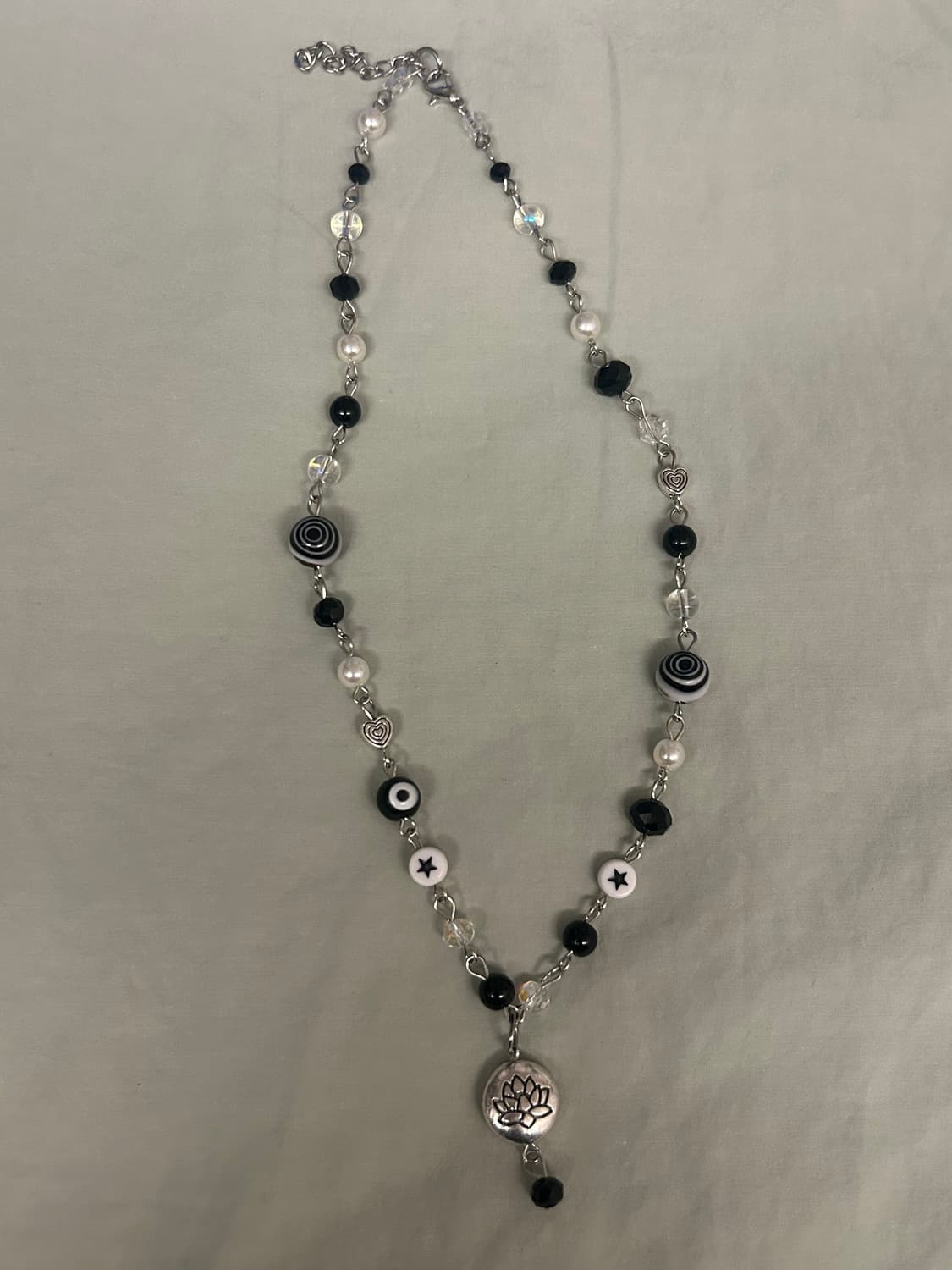 펑크 나나 연꽃 목걸이 상품이미지2