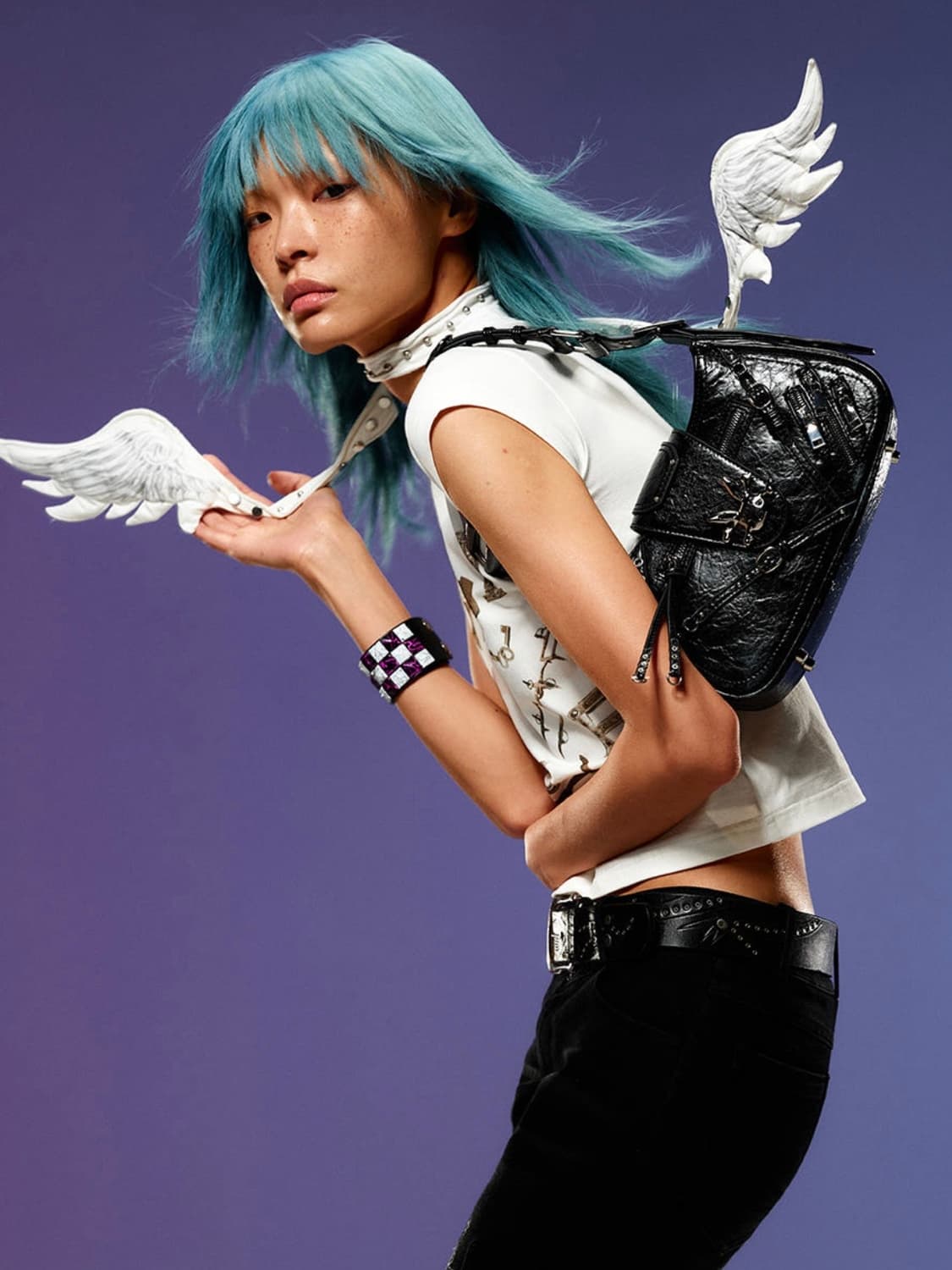 cfierce 박스 핸드백 상품이미지1