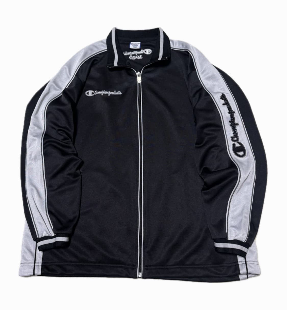 챔피온 올드스쿨 블랙 그레이 져지  상품이미지2