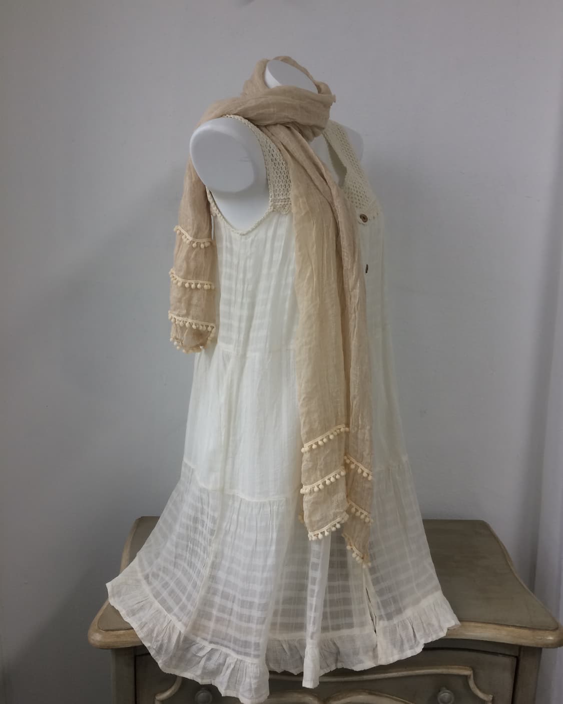 pom pom point scarf 상품이미지2