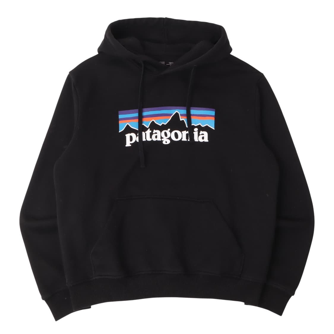 파타고니아 웨이브 로고 오가닉 후드티 상품이미지1