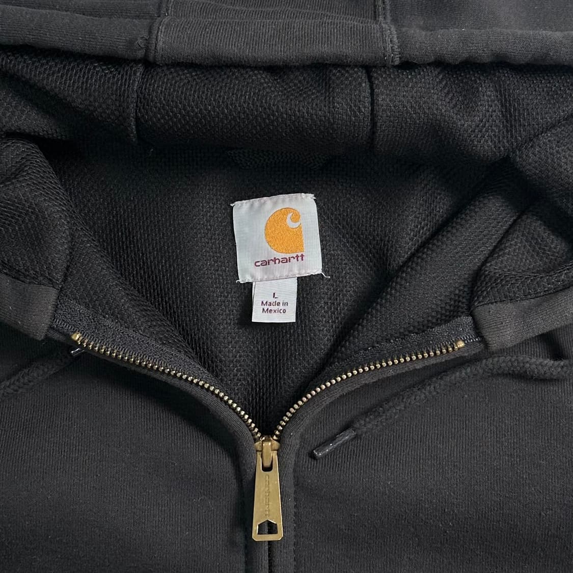 칼하트 블랙 써멀 후드집업   상품이미지4