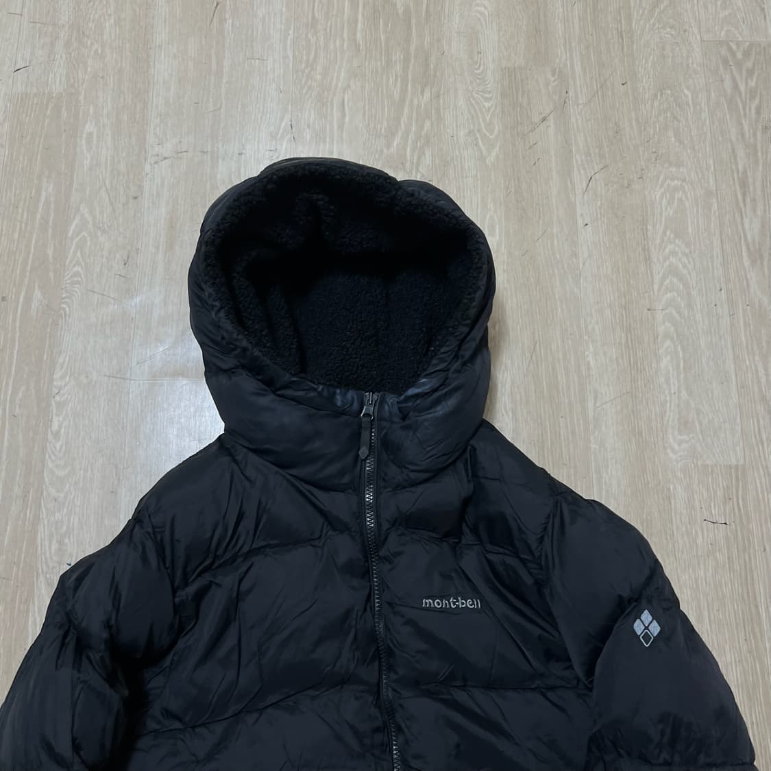 몽벨 리버시블 플리스 푸퍼 패딩 M/95  상품이미지2