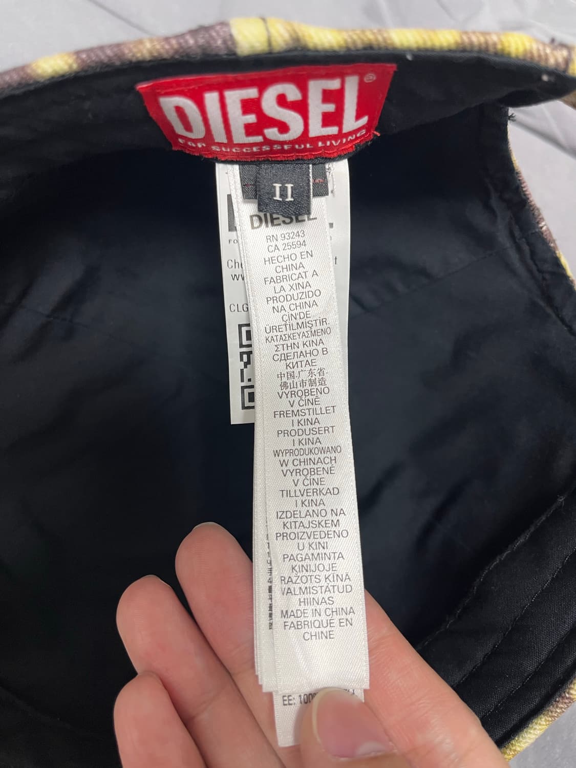 디젤 C 아렌 볼캡 사이즈2 상품이미지4