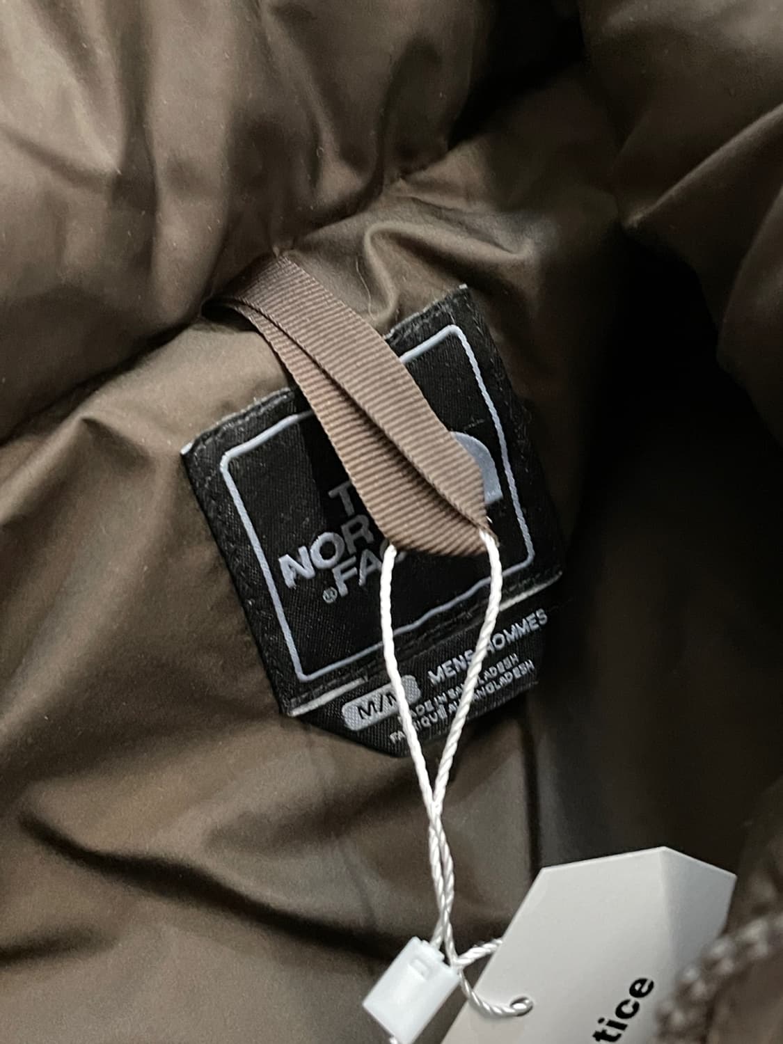 노스페이스 OG 브라운 눕시 패딩 상품이미지7