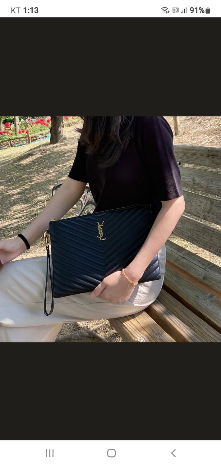 입생로랑 생로랑 뉴미듐 클러치/클러치백 정품S급(보증서O) 상품이미지6