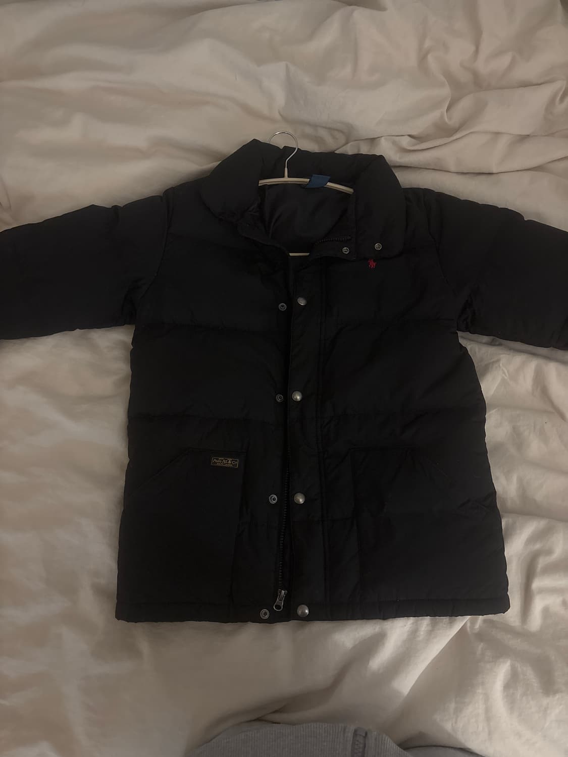 폴로 후드 패딩 상품이미지2